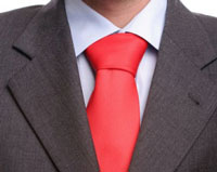 Схема самого простого способа завязывания галстука